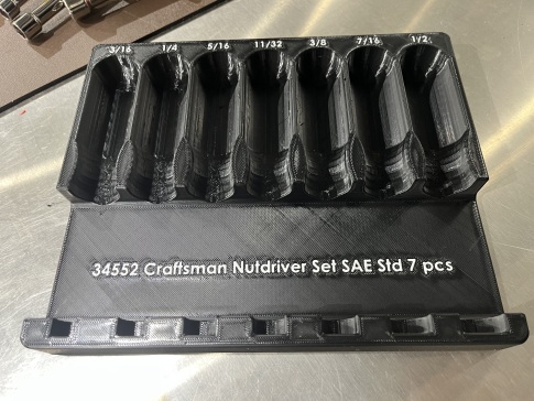 34552+Craftsman螺丝刀套装SAE标准版7台组件3DP
