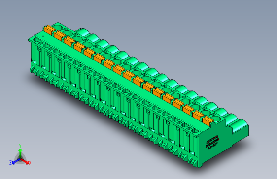 DEGSON 2EDG 系列 5.0mm 可插拔接线端子组-2EDGKDB-5.0-17P-14-00AH