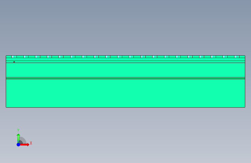 DEGSON 2EDG 系列 5.0mm 可插拔接线端子组-2EDGRH-5.0-40P-14-00AH 正面视图