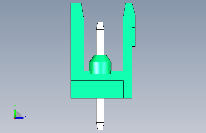 DEGSON 2EDG 系列 5.0mm 可插拔接线端子组-2EDGV-5.0-20P-14-00AH 左侧视图