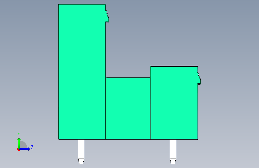 DEGSON 2EDG 系列 5.0mm 可插拔接线端子组-2EDGVTC-5.0-28P-14-00AH 左侧视图