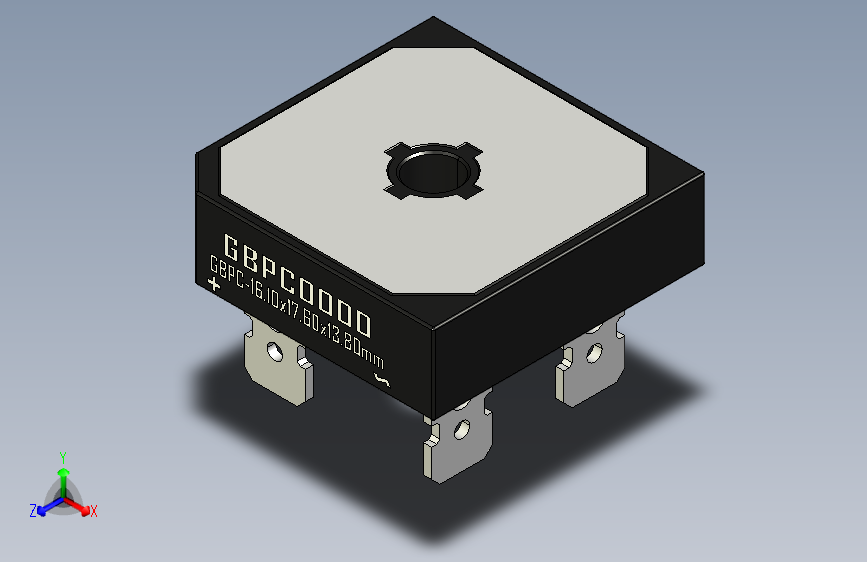 桥式整流器-GBPC_Min_Size_Low_Profile