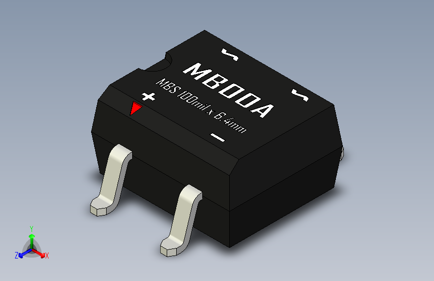 桥式整流器-MBS_6.4mm