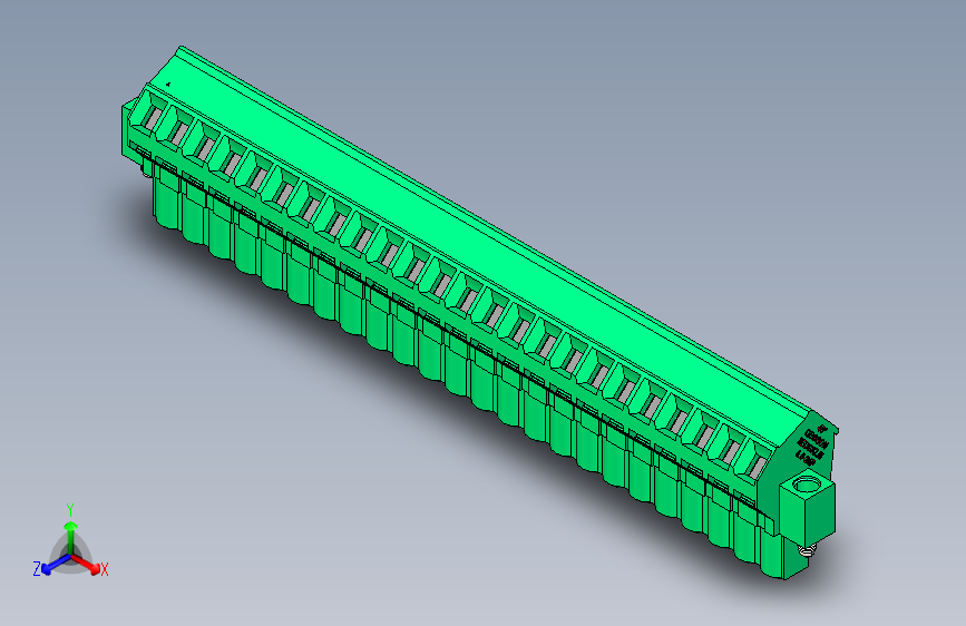 DEGSON 2EDG（M） 系列 5.0mm 螺丝锁紧可插拔接线端子组-2EDGKLM-5.0-24P-14-00AH