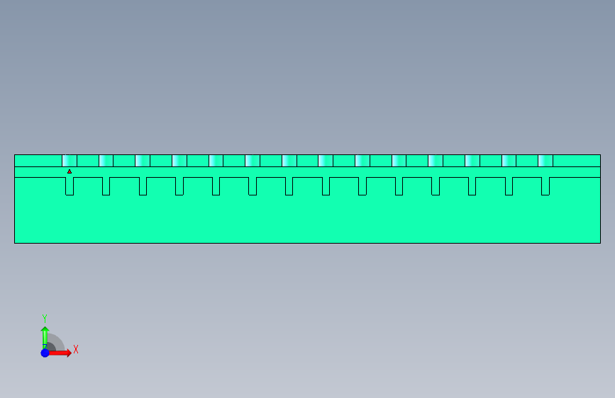 DEGSON 2EDG(M) 系列 5.0mm 螺丝锁紧可插拔接线端子组-2EDGRM-5.0-14P-14-00AH 正面视图