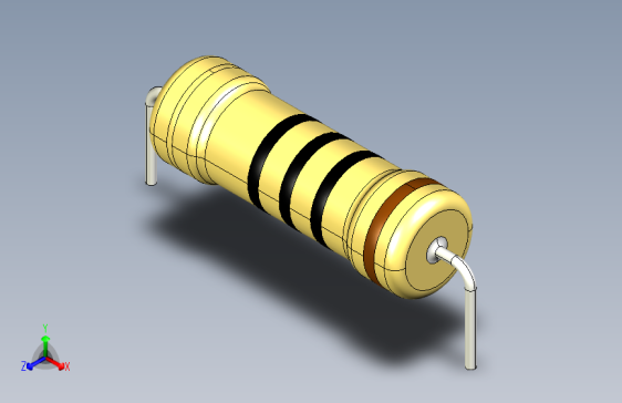 电阻器组（通孔）-RES_AH_5W_1200mil_0R_5%