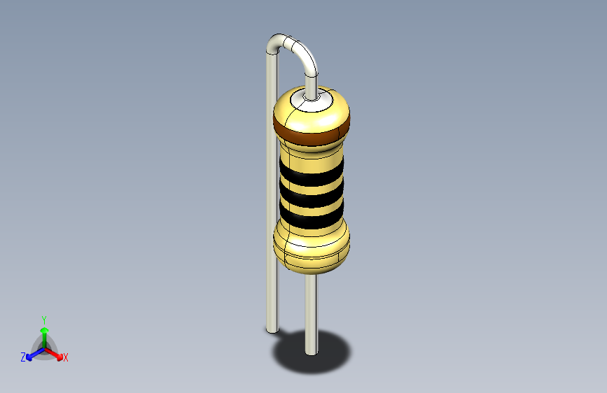 电阻器组（通孔）-RES_AV_0.5W_100mil_0R_5%