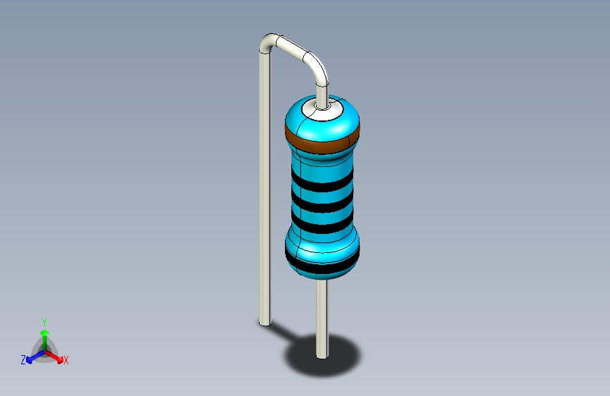 电阻器组（通孔）-RES_AV_0.5W_150mil_0R_1%