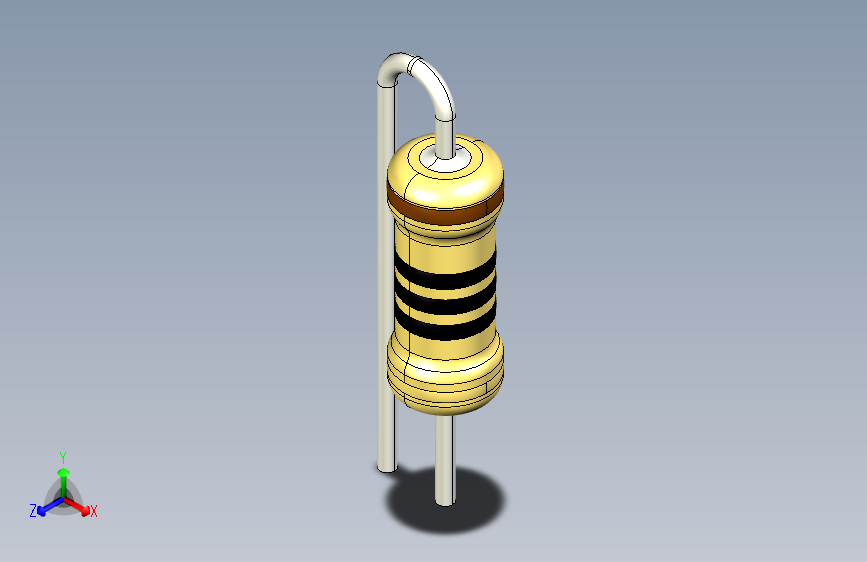 电阻器组（通孔）-RES_AV_1W_125mil_0R_5%