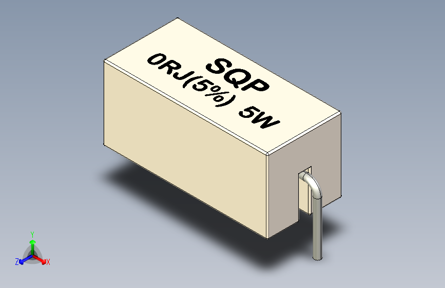 电阻器组（通孔）-RES_SQPH_5W_1000mil_0R_J(5%)