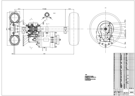 E0704-电动车驱动桥设计CAD+说明书