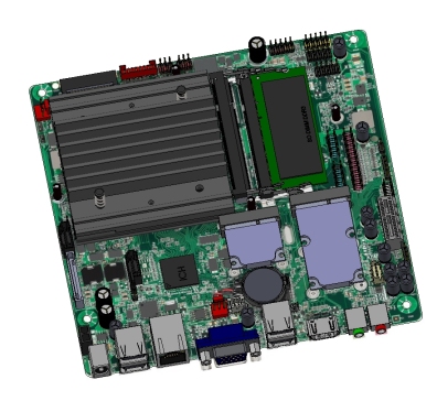 E0659-英特尔电脑主板设计模型三维SW2015带参