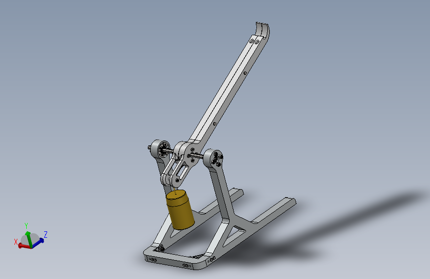 3D打印小型投石机