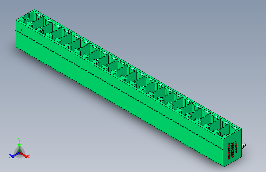 DEGSON 15EDG 系列 3.5mm 插拔式接线端子 FullPack-15EDGRC-3.5-22P-14-00AH