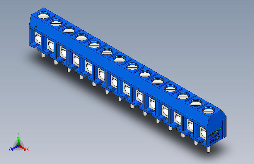 DEGSON DG301 系列 5.0mm 接线端子-DG301-5.0-14P-12-00AH