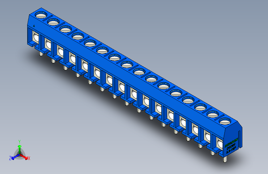 DEGSON DG301 系列 5.0mm 接线端子-DG301-5.0-16P-12-00AH