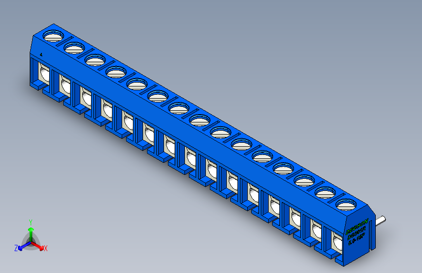 DEGSON DG301 系列 5.0mm 接线端子-DG301R-5.0-15P-12-00AH