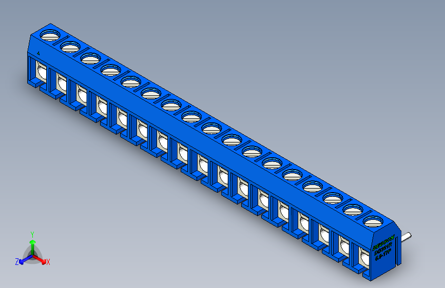 DEGSON DG301 系列 5.0mm 接线端子-DG301R-5.0-17P-12-00AH