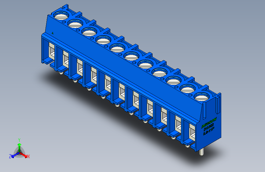 DEGSON DG302 系列 5.0 接线端子-DG302-5.0-11P-12-00AH