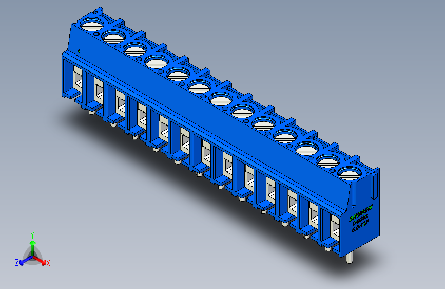 DEGSON DG302 系列 5.0 接线端子-DG302-5.0-13P-12-00AH