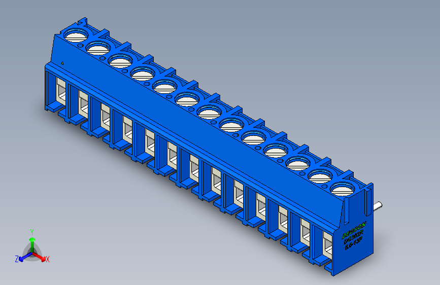DEGSON DG302 系列 5.0 接线端子-DG302R-5.0-13P-12-00AH