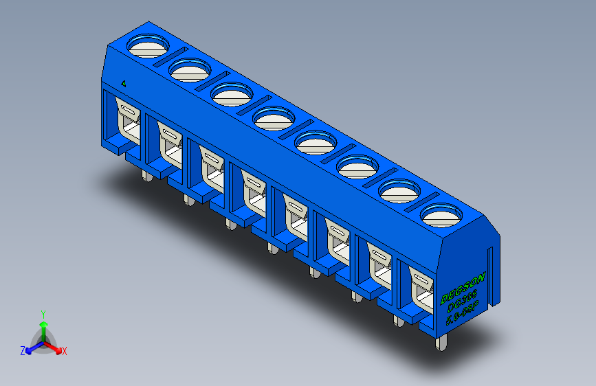 DEGSON DG306 系列 5.0 接线端子-DG306-5.0-08P-12-00AH