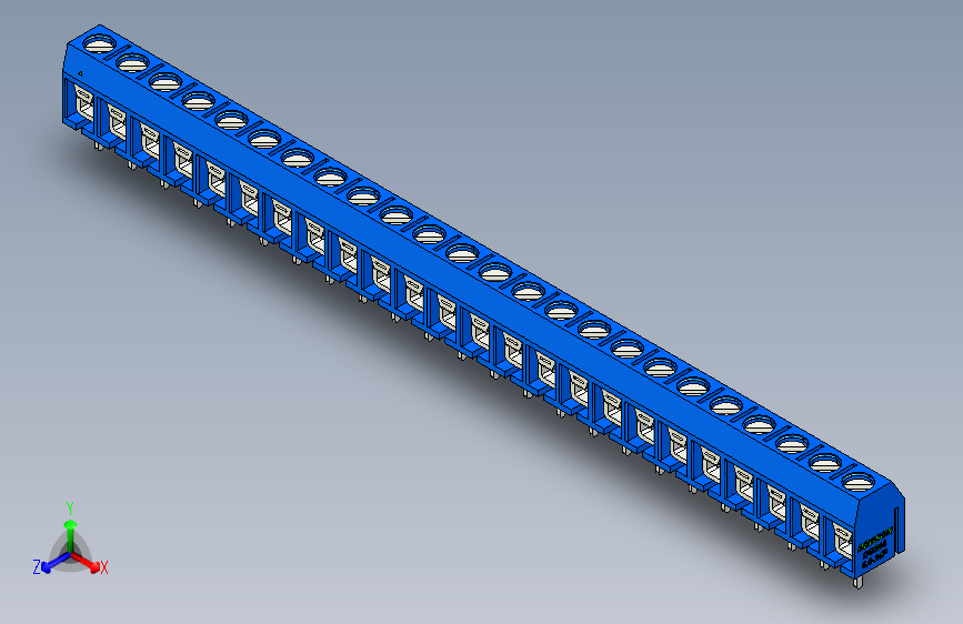 DEGSON DG306 系列 5.0 接线端子-DG306-5.0-24P-12-00AH