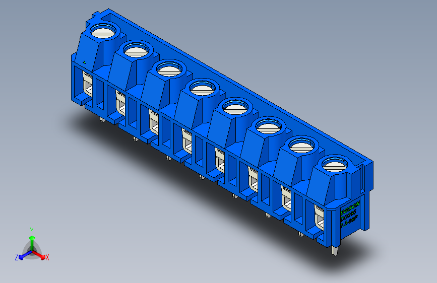 DEGSON DG365 系列 7.5mm 接线端子-DG365-7.5-08P-12-00AH