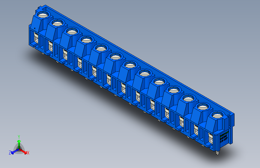 DEGSON DG365 系列 7.5mm 接线端子-DG365-7.5-13P-12-00AH