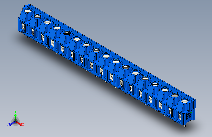 DEGSON DG365 系列 7.5mm 接线端子-DG365-7.5-17P-12-00AH
