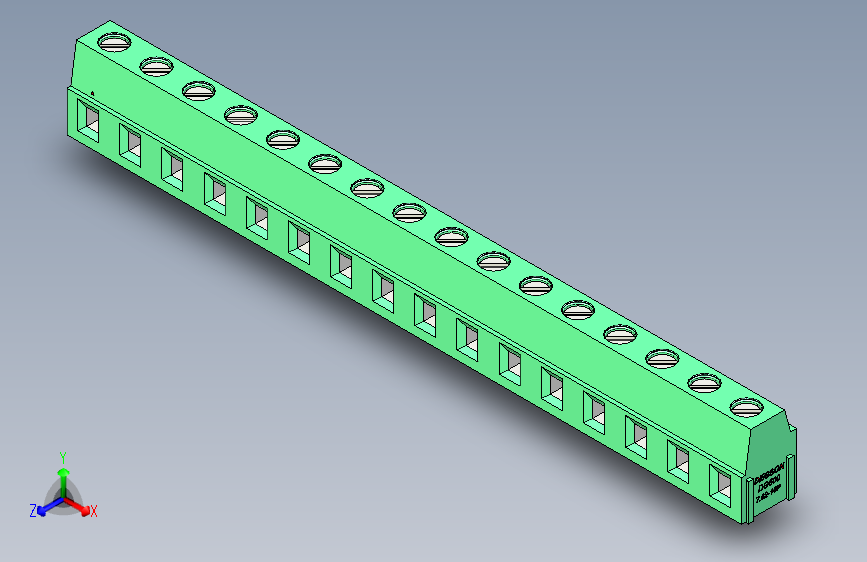 DEGSON DG500 系列 5.05.087.62mm 接线端子-DG500-7.62-16P-14-00AH