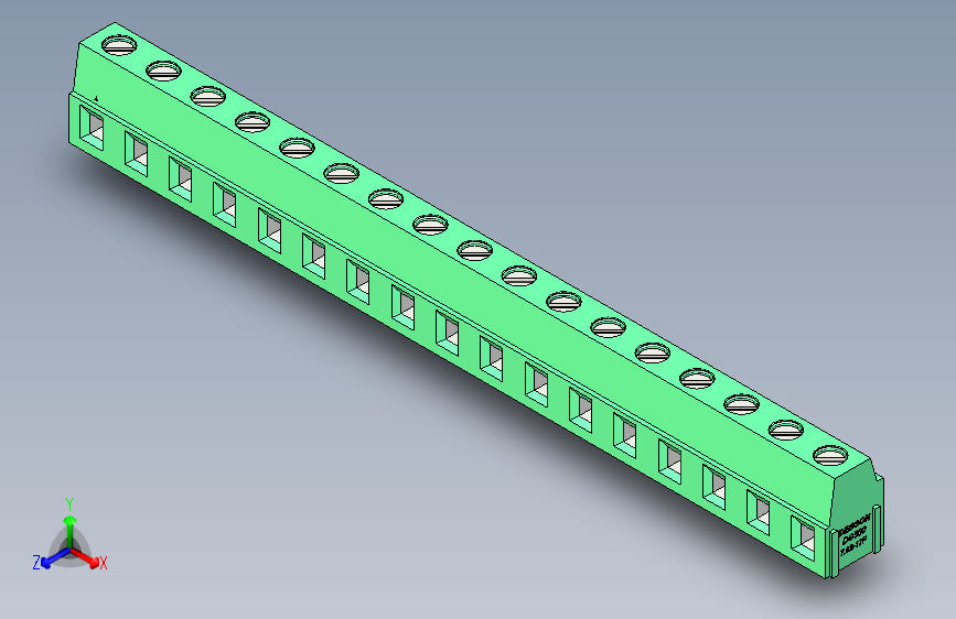 DEGSON DG500 系列 5.05.087.62mm 接线端子-DG500-7.62-17P-14-00AH