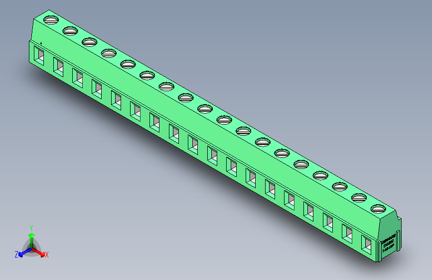 DEGSON DG500 系列 5.05.087.62mm 接线端子-DG500-7.62-18P-14-00AH