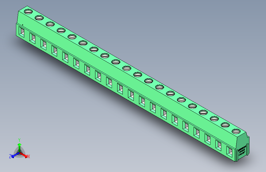 DEGSON DG500 系列 5.05.087.62mm 接线端子-DG500-7.62-20P-14-00AH