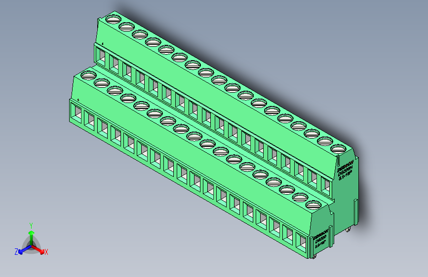 DEGSON DG500 系列 5.05.087.62mm 接线端子-DG500A-5.0-36P-14-00AH