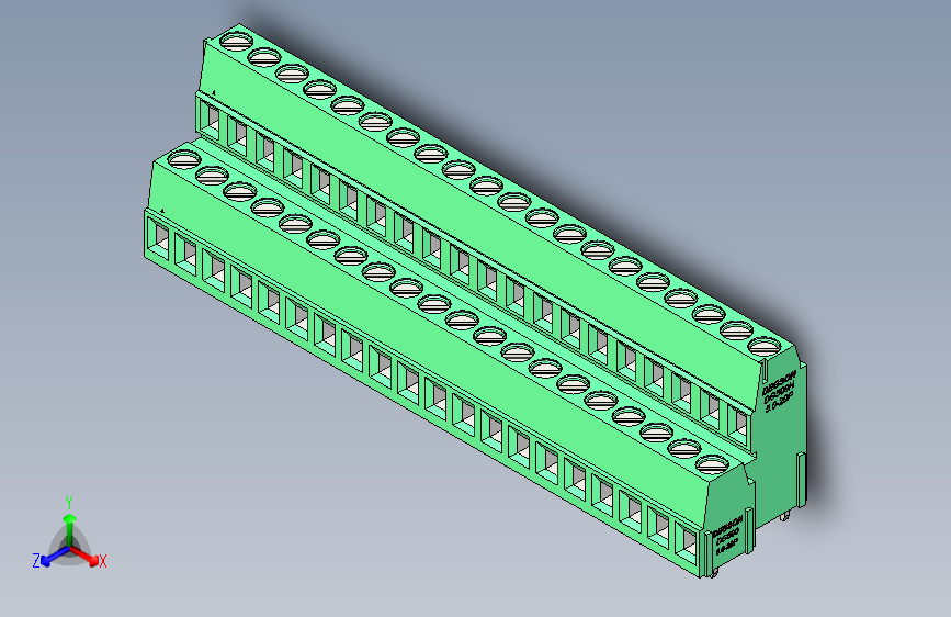DEGSON DG500 系列 5.05.087.62mm 接线端子-DG500A-5.0-40P-14-00AH