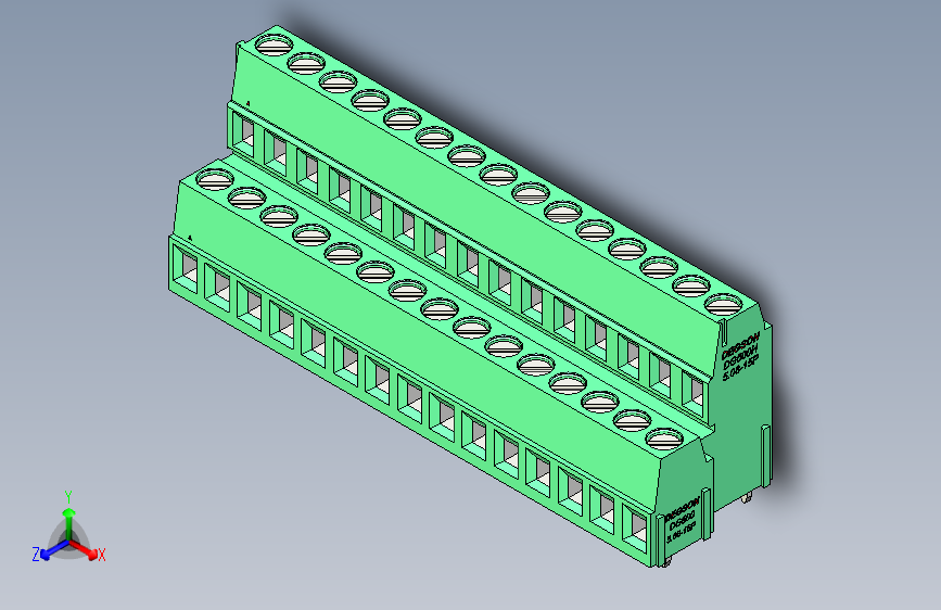 DEGSON DG500 系列 5.05.087.62mm 接线端子-DG500A-5.08-30P-14-00AH