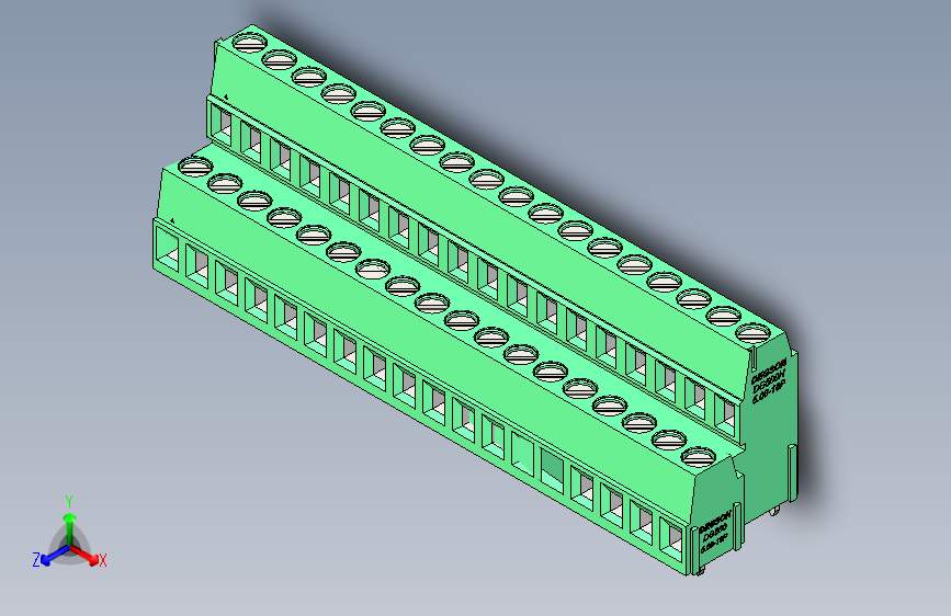 DEGSON DG500 系列 5.05.087.62mm 接线端子-DG500A-5.08-36P-14-00AH