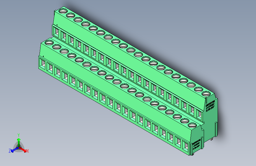 DEGSON DG500 系列 5.05.087.62mm 接线端子-DG500A-5.08-40P-14-00AH