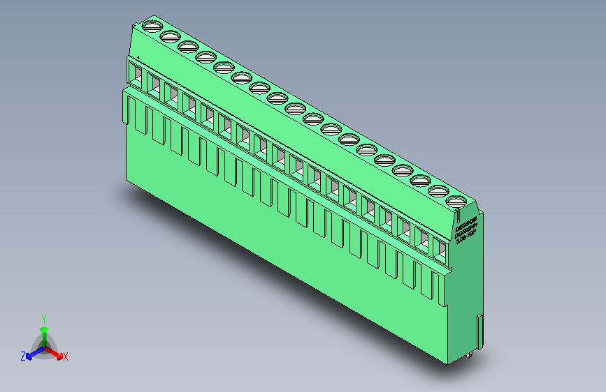 DEGSON DG500 系列 5.05.087.62mm 接线端子-DG500HH-5.08-18P-14-00AH