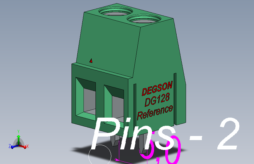 DEGSON DG128 系列 5.07.5mm 接线端子-DG128-5.0_7.5-xxP-14-00AH