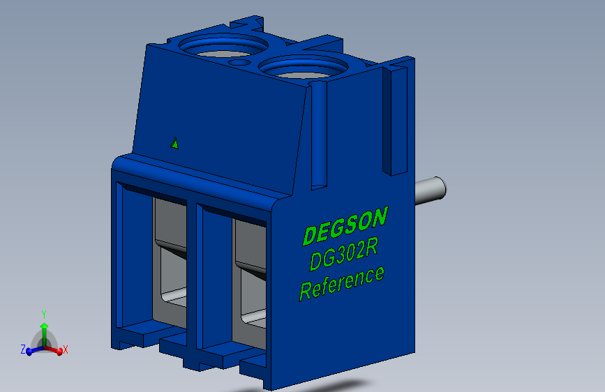 DEGSON DG302 系列 5.0 接线端子-DG302R-5.0-xxP-12-00AH