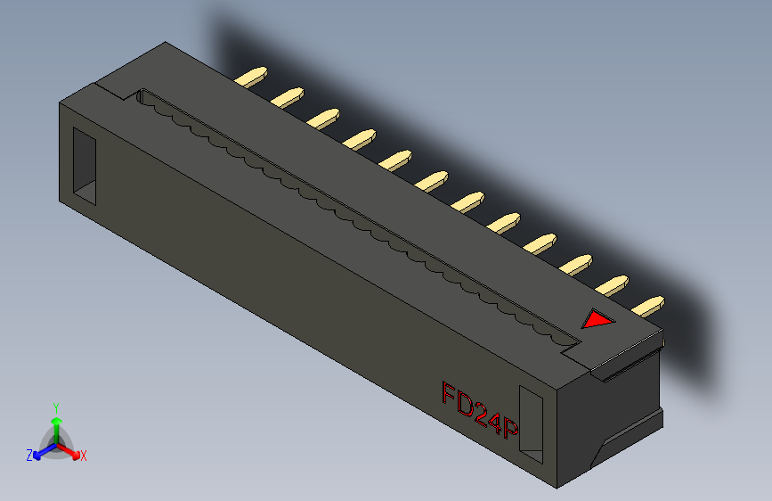 FDC-24 ( DS1018-2.54-24 )