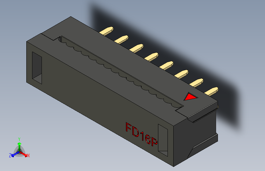 FDC-16 ( DS1018-2.54-16 )