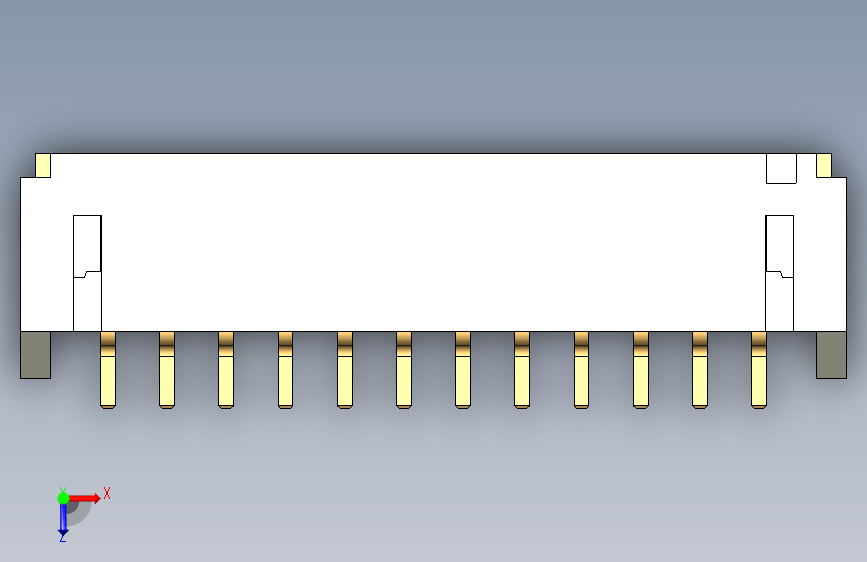 JST-S12B-PH-SM4-TB_STEP_模型图纸下载 – 懒石网