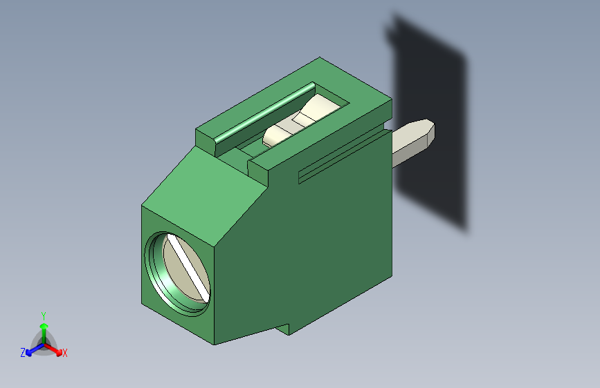 PCB Terminal Block 1 DEG381-3.5