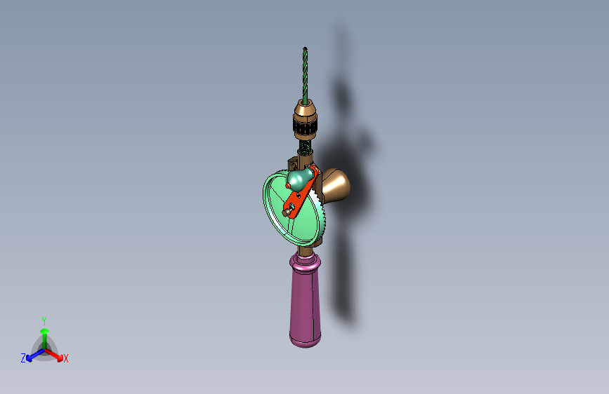 瓷砖手握式手摇钻头打孔器