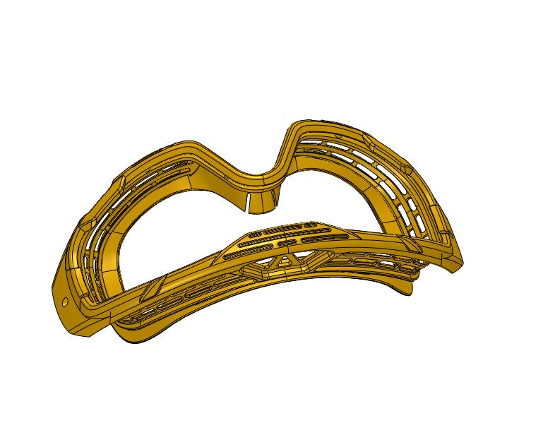 护目镜防风眼睛框注塑模具