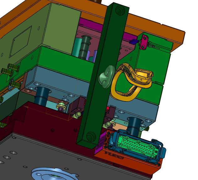 护目镜防风眼睛框注塑模具