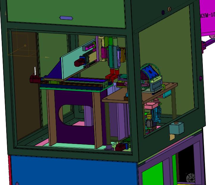 交流插头三轴打螺丝设备